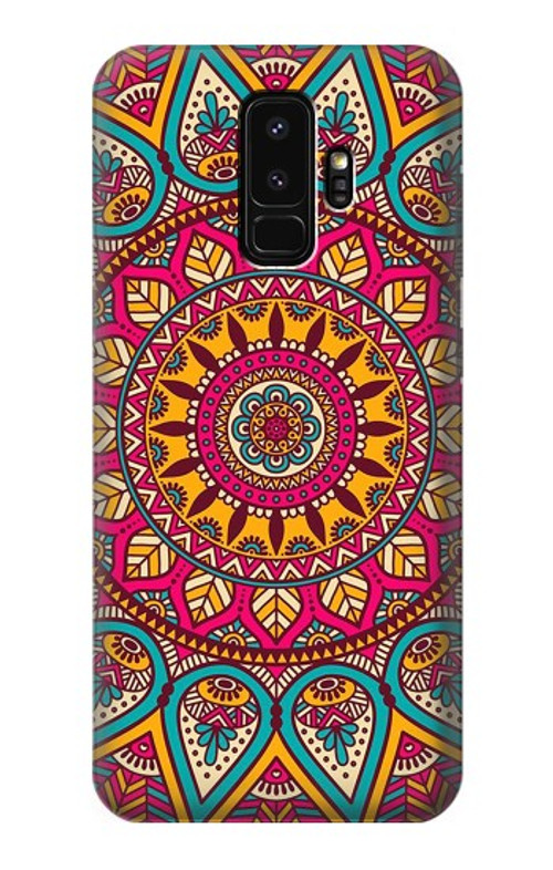 W3694 Hippie Art Pattern Case Cover Custodia e Flip Case per Samsung Galaxy S9 Plus