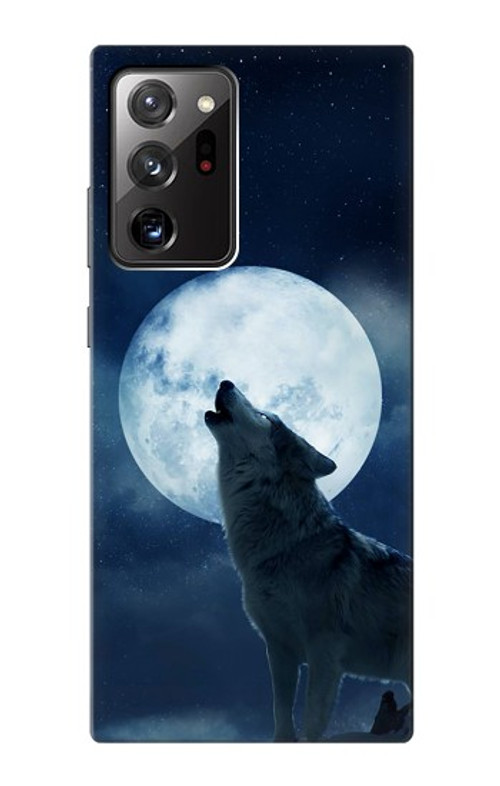 W3693 Grim White Wolf Full Moon Case Cover Custodia e Flip Case per Samsung Galaxy Note 20 Ultra, Ultra 5G W3693 Grim White Wolf Full Moon Case Cover Custodia e Flip Case per Samsung Galaxy Note 20 Ultra, Ultra 5G