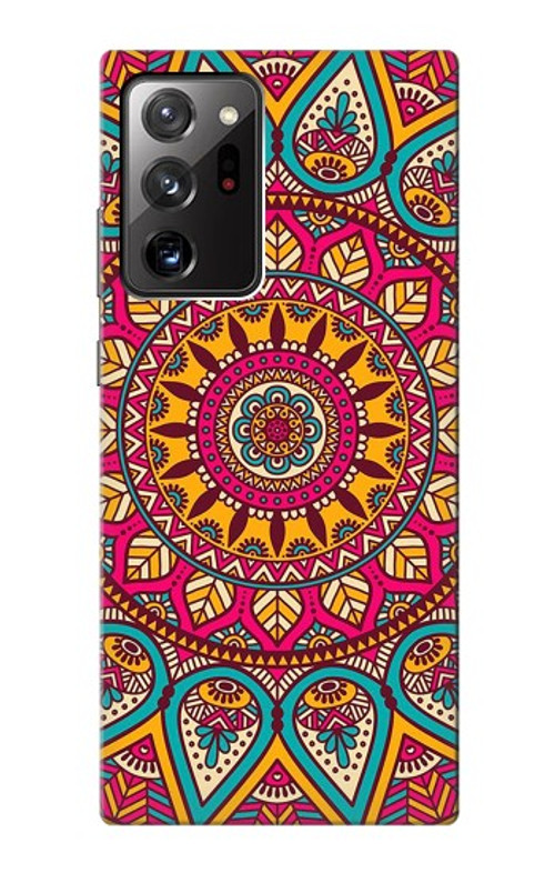 W3694 Hippie Art Pattern Case Cover Custodia e Flip Case per Samsung Galaxy Note 20 Ultra, Ultra 5G