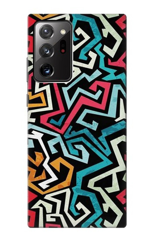 W3712 Pop Art Pattern Case Cover Custodia e Flip Case per Samsung Galaxy Note 20 Ultra, Ultra 5G