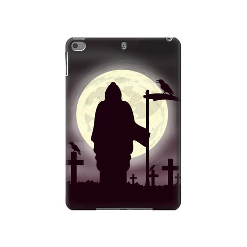 W3262 Grim Reaper Night Moon Cemetery Tablet Case Cover Custodia per iPad mini 4, iPad mini 5, iPad mini 5 (2019)
