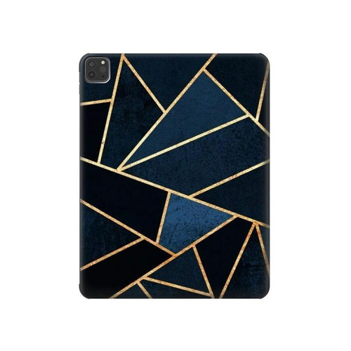 W3479 Navy Blue Graphic Art Tablet Case Cover Custodia per iPad Pro 11 (2021,2020,2018, 3rd, 2nd, 1st)
