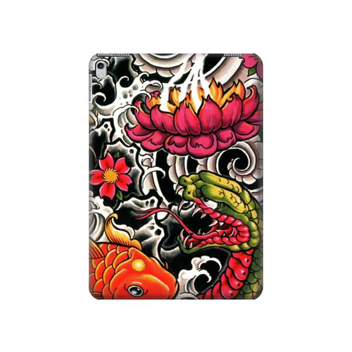 W0605 Yakuza Tattoo Tablet Case Cover Custodia per iPad 9.7 (2017,2018), iPad 6, iPad 5