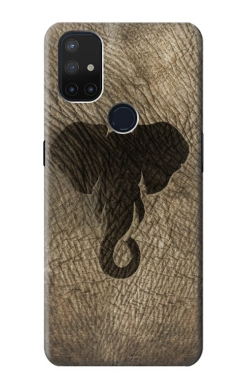 W2516 Elephant Skin Graphic Printed Case Cover Custodia e Flip Case per OnePlus Nord N10 5G