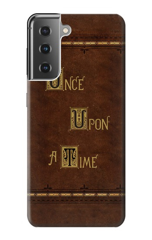 W2643 Once Upon A Time Book Case Cover Custodia e Flip Case per Samsung Galaxy S21 Plus 5G, Galaxy S21+ 5G