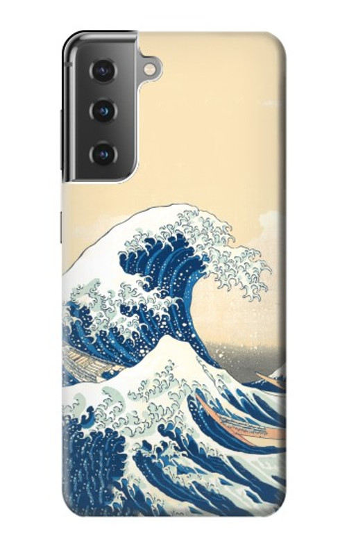 W2790 Hokusai Under The Wave off Kanagawa Case Cover Custodia e Flip Case per Samsung Galaxy S21 Plus 5G, Galaxy S21+ 5G