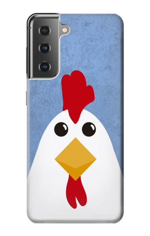 W3254 Chicken Cartoon Case Cover Custodia e Flip Case per Samsung Galaxy S21 Plus 5G, Galaxy S21+ 5G