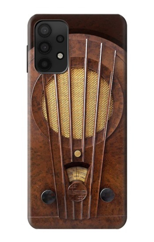 W2655 Vintage Bakelite Deco Radio Case Cover Custodia e Flip Case per Samsung Galaxy A32 5G W2655 Vintage Bakelite Deco Radio Case Cover Custodia e Flip Case per Samsung Galaxy A32 5G