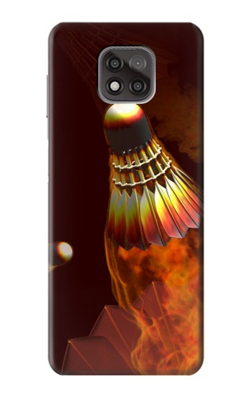 W1239 Badmintons Case Cover Custodia e Flip Case per Motorola Moto G Power (2021)