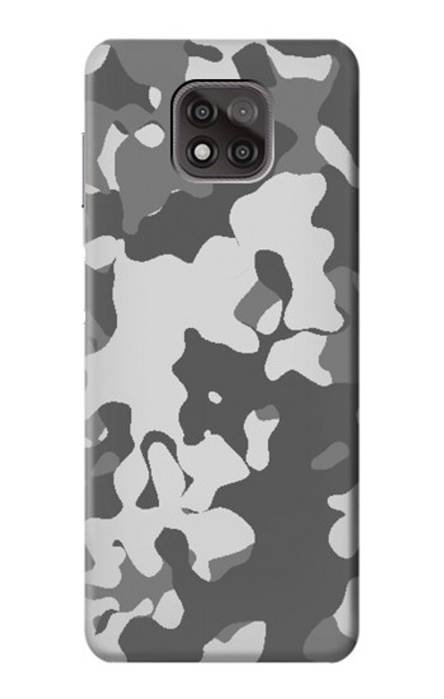 W2186 Gray Camo Camouflage Graphic Printed Case Cover Custodia e Flip Case per Motorola Moto G Power (2021)