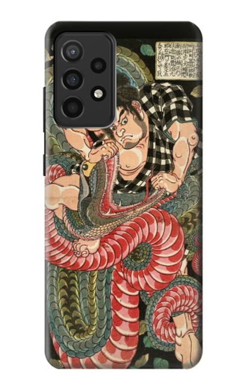 W2469 108 Heroes of Suikoden Saginoike Heikuro Case Cover Custodia e Flip Case per Samsung Galaxy A52, Galaxy A52 5G