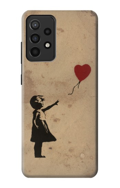 W3170 Girl Heart Out of Reach Case Cover Custodia e Flip Case per Samsung Galaxy A52, Galaxy A52 5G