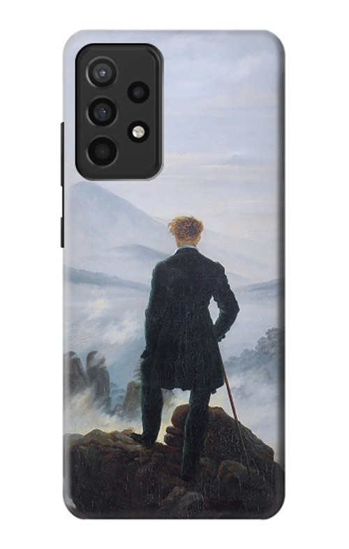 W3789 Wanderer above the Sea of Fog Case Cover Custodia e Flip Case per Samsung Galaxy A52, Galaxy A52 5G