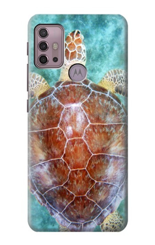W1424 Sea Turtle Case Cover Custodia e Flip Case per Motorola Moto G30, G20, G10