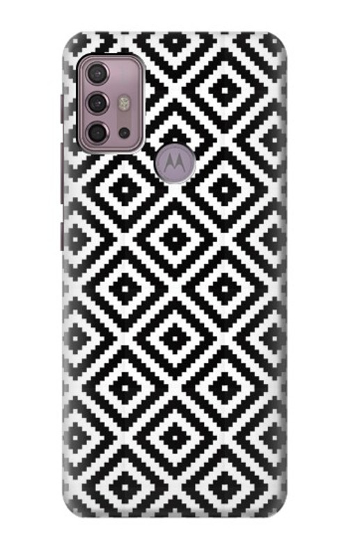 W3424 Ruta Pattern Case Cover Custodia e Flip Case per Motorola Moto G30, G20, G10