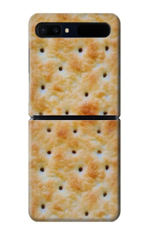 W2987 Cream Cracker Biscuits Case Cover Custodia e Flip Case per Samsung Galaxy Z Flip 5G