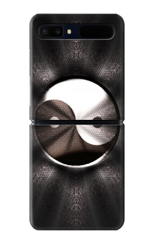 W3241 Yin Yang Symbol Case Cover Custodia e Flip Case per Samsung Galaxy Z Flip 5G