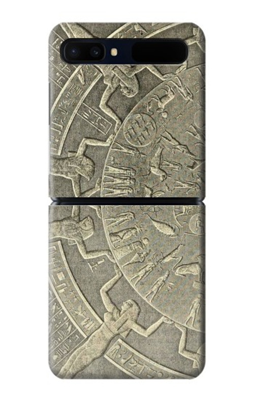 W3396 Dendera Zodiac Ancient Egypt Case Cover Custodia e Flip Case per Samsung Galaxy Z Flip 5G