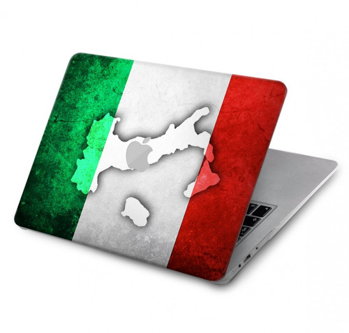 W2338 Italy Flag Case Cover Custodia per MacBook Pro 13″ - A1706, A1708, A1989, A2159, A2289, A2251, A2338
