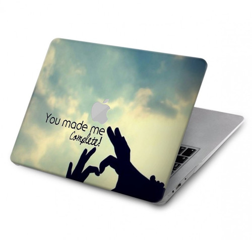 W2640 You Made Me Complete Love Case Cover Custodia per MacBook Pro 13″ - A1706, A1708, A1989, A2159, A2289, A2251, A2338
