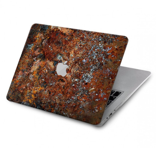 W2714 Rust Steel Texture Graphic Printed Case Cover Custodia per MacBook Pro 13″ - A1706, A1708, A1989, A2159, A2289, A2251, A2338