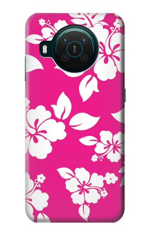 W2246 Hawaiian Hibiscus Pink Pattern Case Cover Custodia e Flip Case per Nokia X10