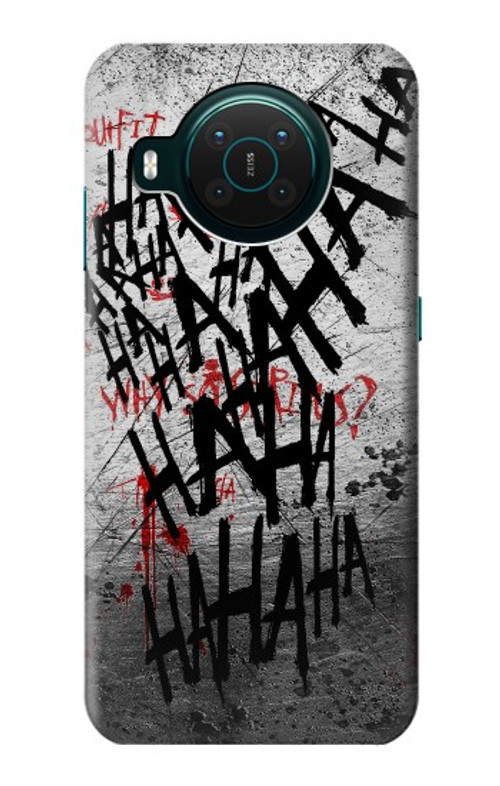 W3073 Joker Hahaha Blood Splash Case Cover Custodia e Flip Case per Nokia X10