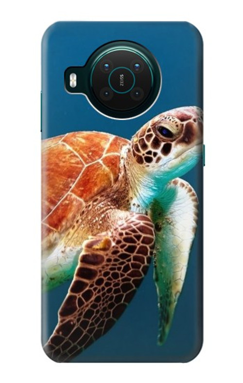 W3497 Green Sea Turtle Case Cover Custodia e Flip Case per Nokia X10