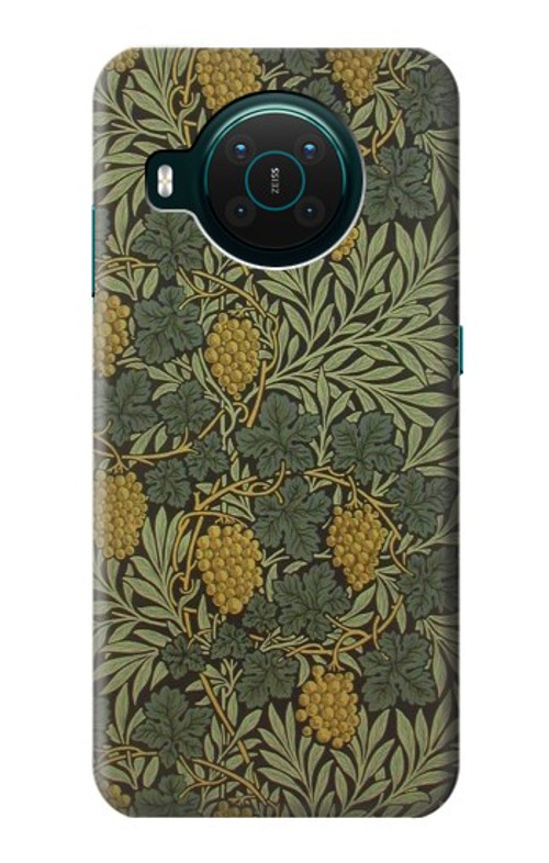 W3662 William Morris Vine Pattern Case Cover Custodia e Flip Case per Nokia X10