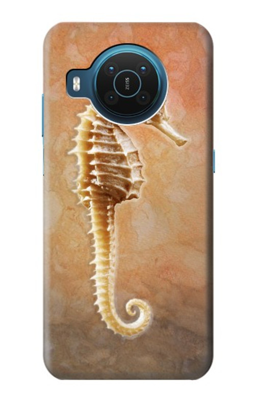 W2674 Seahorse Skeleton Fossil Case Cover Custodia e Flip Case per Nokia X20