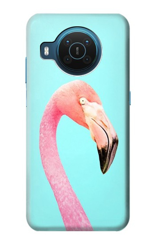 W3708 Pink Flamingo Case Cover Custodia e Flip Case per Nokia X20