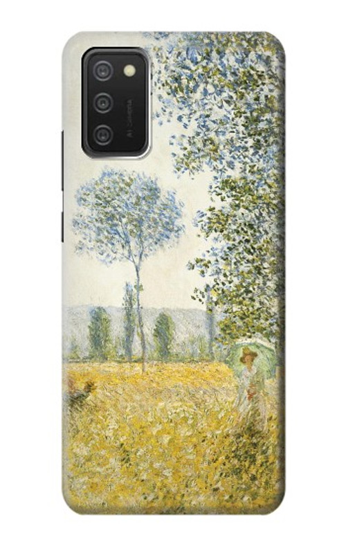W2682 Claude Monet Fields In Spring Case Cover Custodia e Flip Case per Samsung Galaxy A03S