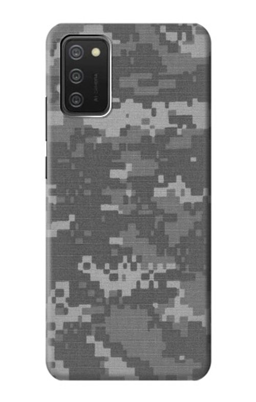 W2867 Army White Digital Camo Case Cover Custodia e Flip Case per Samsung Galaxy A03S