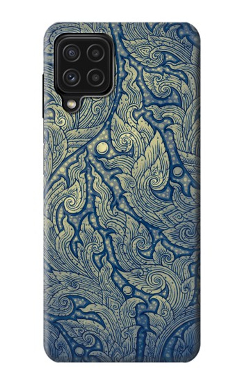 W0568 Thai Art Case Cover Custodia e Flip Case per Samsung Galaxy A22 4G