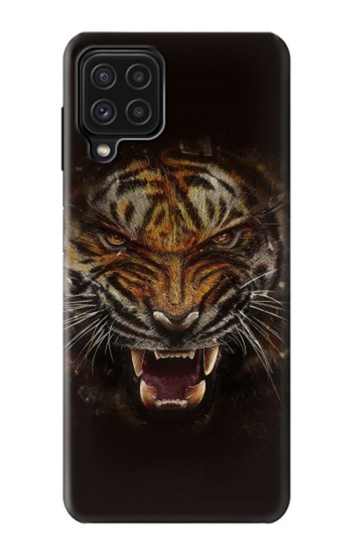 W0575 Tiger Face Case Cover Custodia e Flip Case per Samsung Galaxy A22 4G