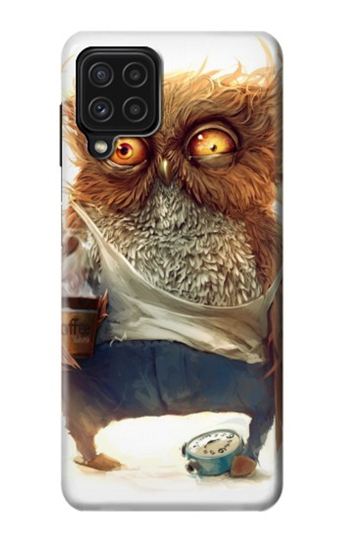 W1133 Wake up Owl Case Cover Custodia e Flip Case per Samsung Galaxy A22 4G