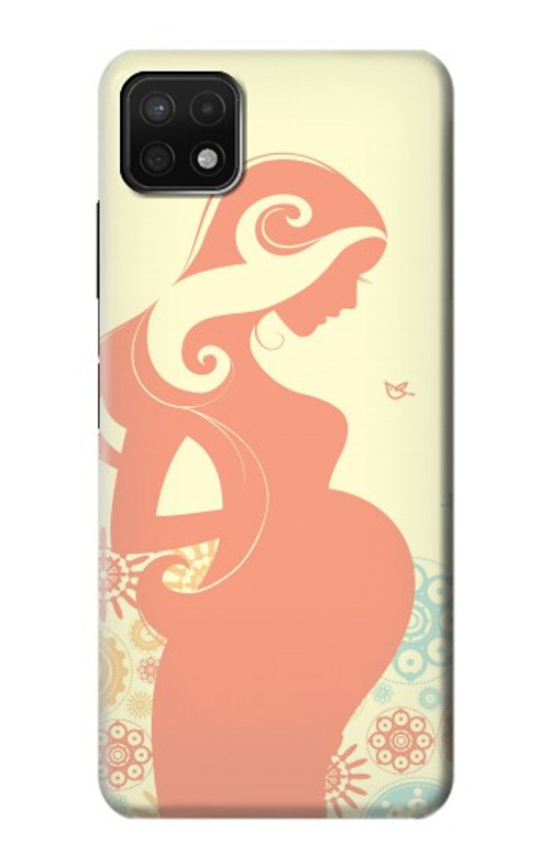 W0815 Pregnant Art Case Cover Custodia e Flip Case per Samsung Galaxy A22 5G