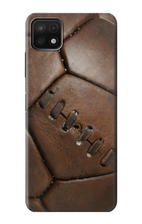 W2661 Leather Soccer Football Graphic Case Cover Custodia e Flip Case per Samsung Galaxy A22 5G