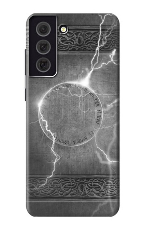 W2533 Thor Thunder Strike Hammer Case Cover Custodia e Flip Case per Samsung Galaxy S21 FE 5G