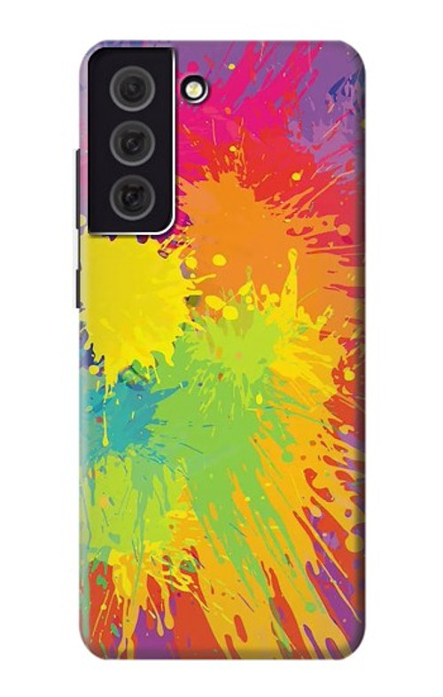 W3675 Color Splash Case Cover Custodia e Flip Case per Samsung Galaxy S21 FE 5G