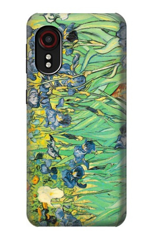 W0210 Van Gogh Irises Case Cover Custodia e Flip Case per Samsung Galaxy Xcover 5