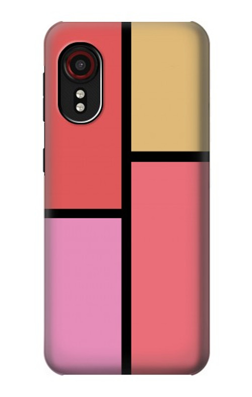 W2795 Cheek Palette Color Case Cover Custodia e Flip Case per Samsung Galaxy Xcover 5