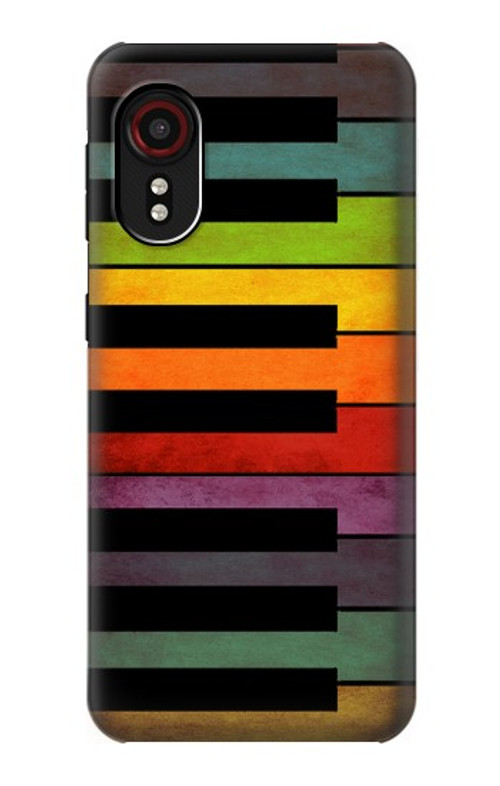 W3451 Colorful Piano Case Cover Custodia e Flip Case per Samsung Galaxy Xcover 5