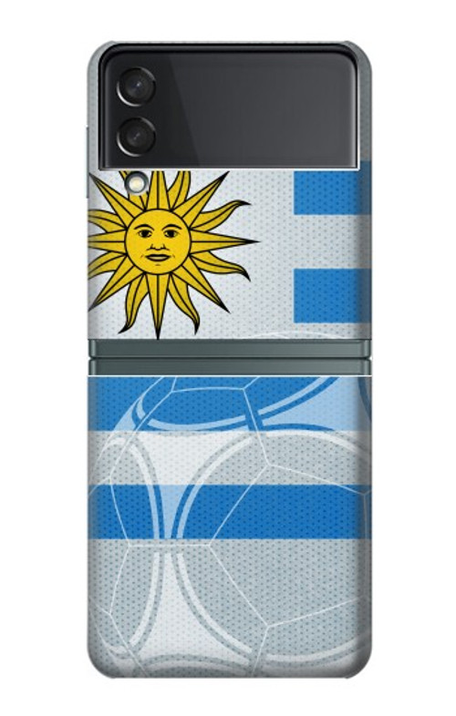 W2995 Uruguay Football Soccer Hard Case For Samsung Galaxy Z Flip 3 5G