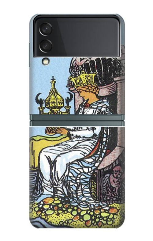 W3067 Tarot Card Queen of Cups Hard Case For Samsung Galaxy Z Flip 3 5G