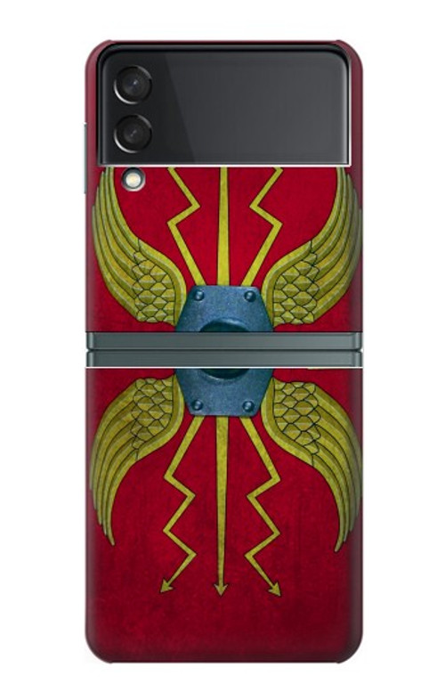 W3206 Roman Shield Scutum Hard Case For Samsung Galaxy Z Flip 3 5G