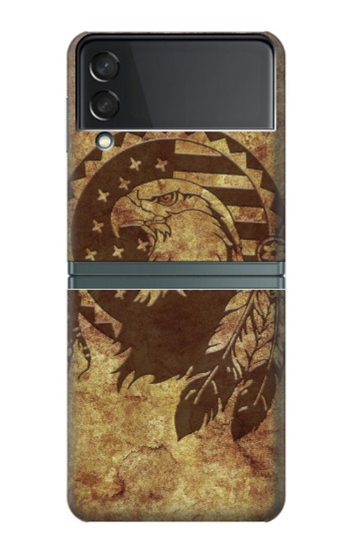 W3378 Native American Hard Case For Samsung Galaxy Z Flip 3 5G