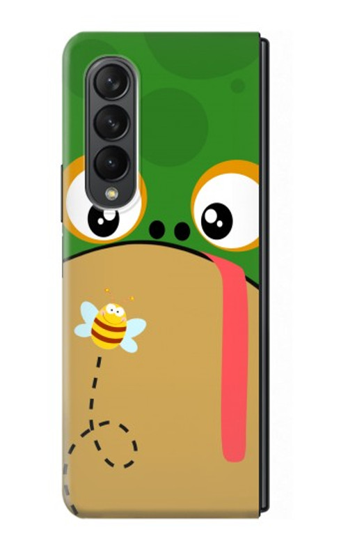 W2765 Frog Bee Cute Cartoon Hard Case For Samsung Galaxy Z Fold 3 5G