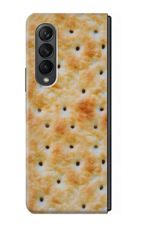 W2987 Cream Cracker Biscuits Hard Case For Samsung Galaxy Z Fold 3 5G
