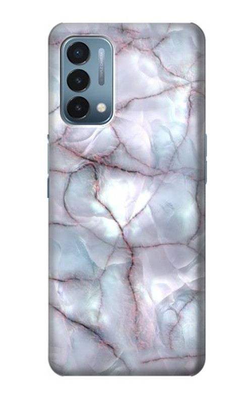 W2316 Dark Blue Marble Texture Graphic Print Case Cover Custodia e Flip Case per OnePlus Nord N200 5G